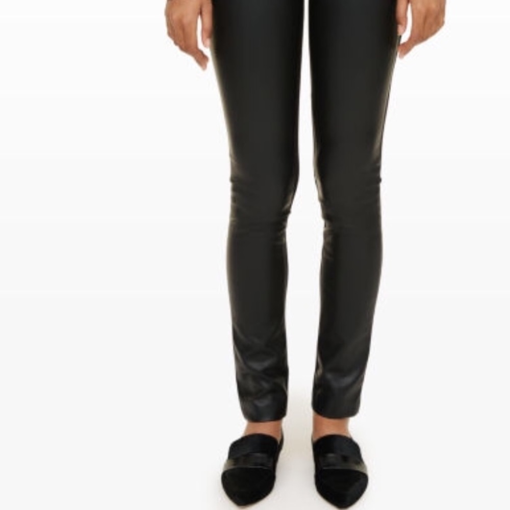 Club Monaco Tasha Faux Leather Leggings